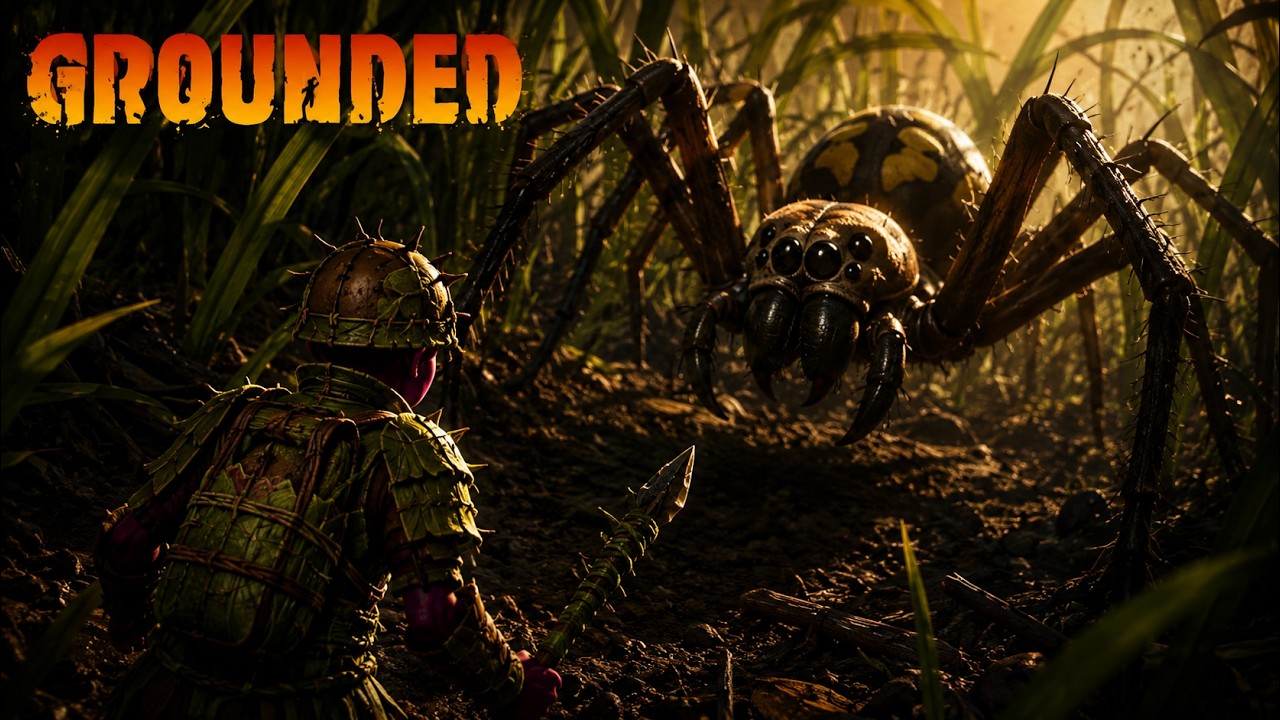 Playing Grounded with Arachnophobia! A Game Where Your Tiny?!