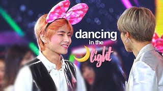 taehyung & jimin; dancing in the moonlight