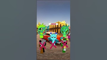 Construction Challenge Incredibox Sprunki Complete the puzzle correctly   Playing with shadows  Sky,