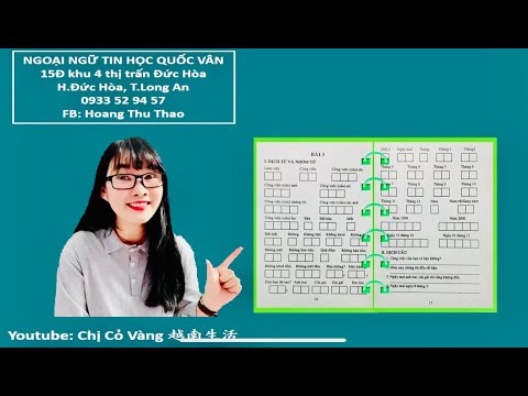 Video Bài tập luyện dịch Việt Hoa bài 3/40 Giáo trình 301 câu - youtube