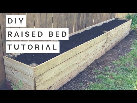 DIY Raised Bed / Planter Box Tutorial
