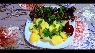 Самые вкусные куриные сердечки на мангале. Просто и очень вкусно