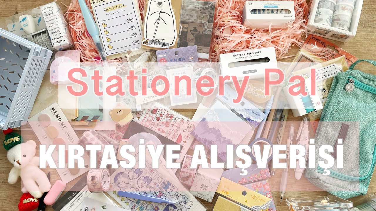 Dev Kırtasiye Alışverişi Stationery Pal / Huge Stationery Haul YouTube