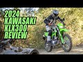 A street rider tries a dirtbike the 2024 kawasaki klx300 and klx300sm