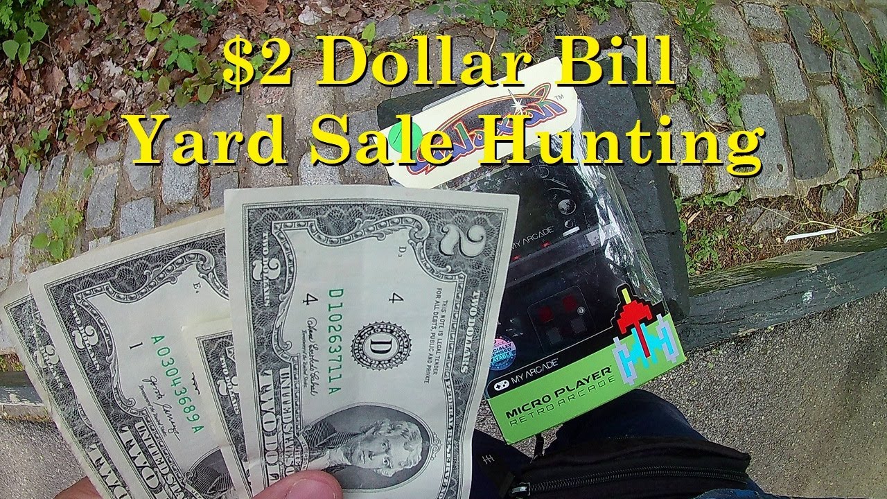 Yard Sale Hunting Surprising Sellers with 2 Bill. YouTube