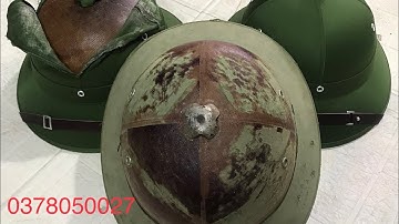 So sánh chiếc mũ cối tầu xưa và chiếc mũ cối cốt đỏ đời mới giá 1 triệu! Ai cần gọi e 0378050027