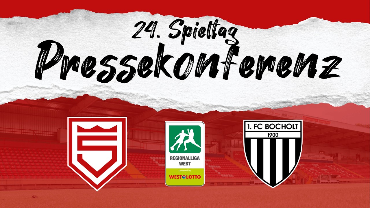 Pressekonferenz Sportfreunde Siegen vs. 1. FC Bocholt | 24. Spieltag Regionalliga West 25/26