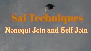 Self join and Nonequi Join