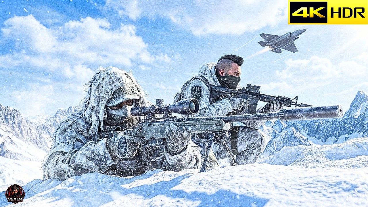 Silent Raid On Snow Mountian Base | Ultra Realistic Graphics Gameplay [4K60FPS] Call of Duty