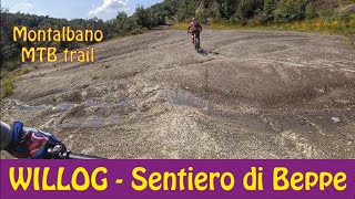 il trail che ti porta sulla luna🌛: WILLOG o Sentiero di BEPPE! Montalbano MTB trail