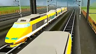 Euro Train Driving Games - Simulasi Kereta Api (Level 8-9) (Android Game) screenshot 5