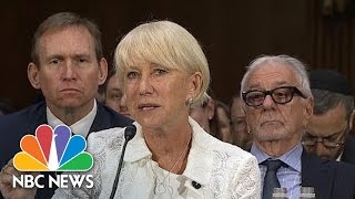Helen Mirren Pushes To Recover Art Stolen By Nazis | NBC News