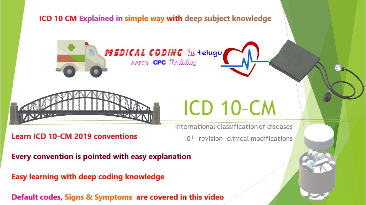 ICD 10 CM Conventions Lecture 6 II ICD 10 guidelines made easy YouTube