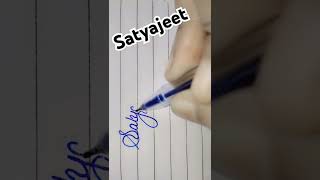#Satyajeet#calligraphy 😊