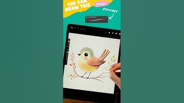Draw a Cute Bird - Super Easy! #artwithflo #youcandrawthis