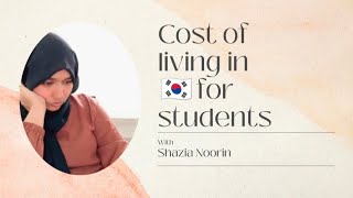 Cost of living in South Korea ?? for students| Indian in Korea | life in korea #studyabroad