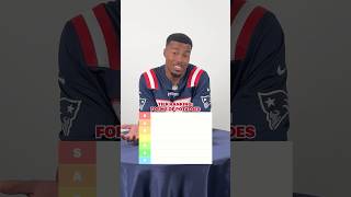 Marcus Jones gives us his potato tiers 🍟 #patriots #nfl #shorts