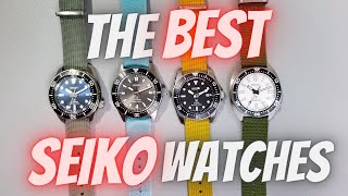 BEST SEIKO DIVE WATCHES: SNE573 VS. SPB143 VS. SPB313 VS. SPB187 #seiko #seikoprospex