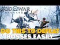 Do this to defeat bosses easily difficulty setting fix  god of war ragnarok