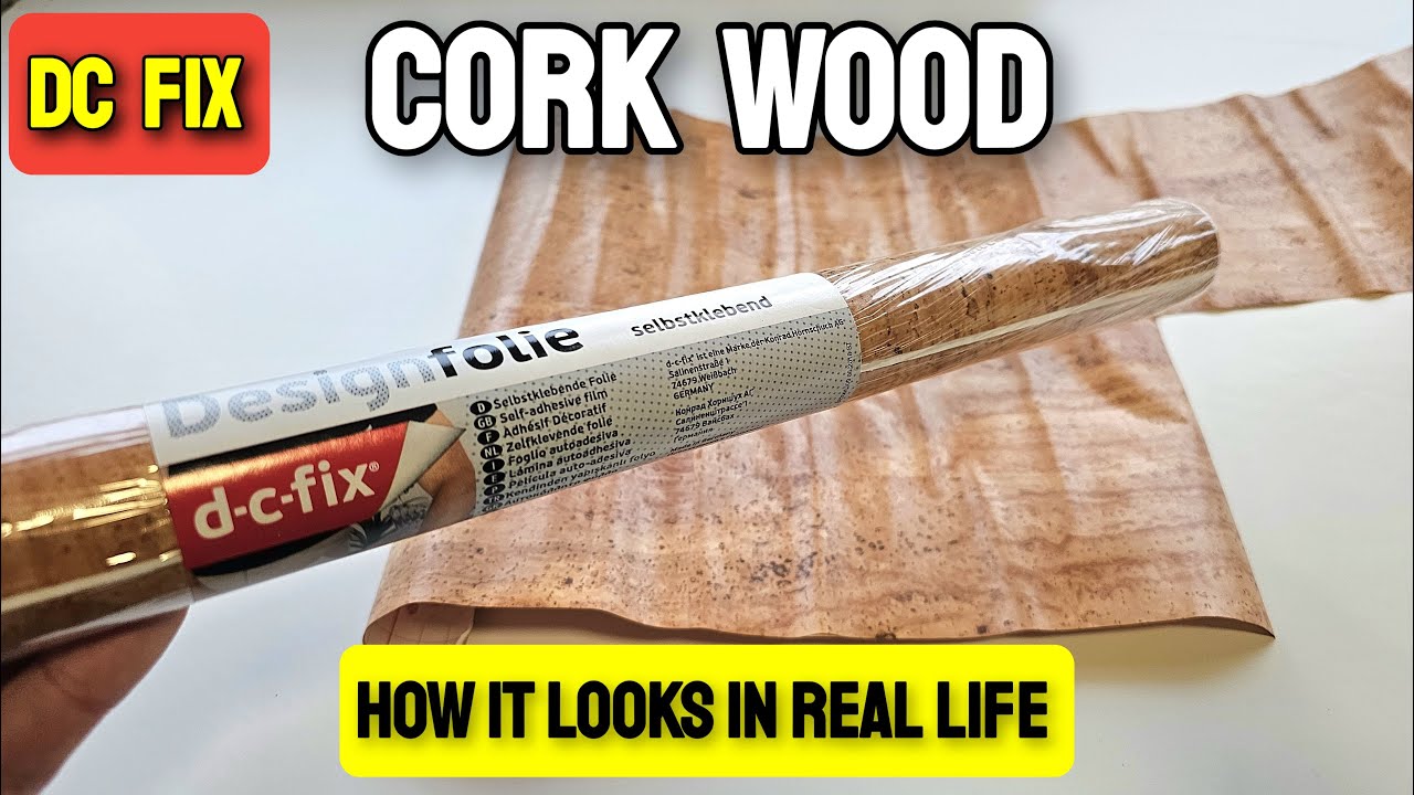 DC-Fix Wood Cork – What It Really Looks Like | Unboxing & Close-Up