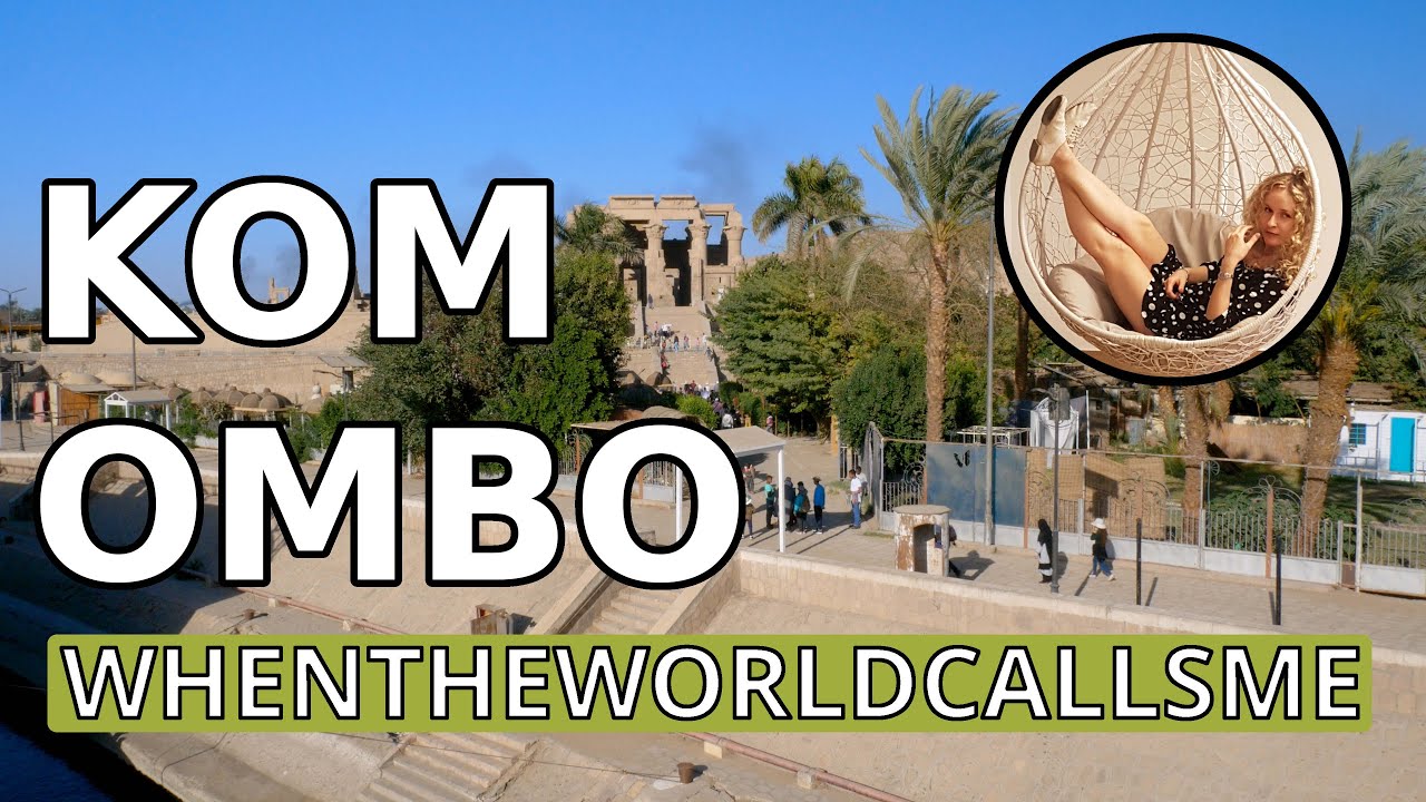 Temple of Kom Ombo - an ancient Egyptian temple on the banks of the Nile and the crocodile god Sobek