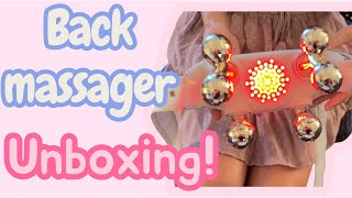 I Tried the SKG Massage Device for My Sore Back… Is It Actually Worth It? UNBOXING & Review