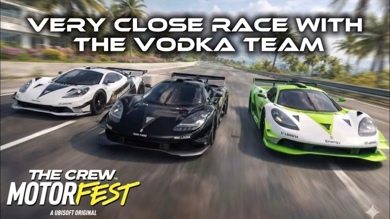VERY CLOSE RACE WITH THE VODKAA TEAM // THE CREW MOTORFEST 