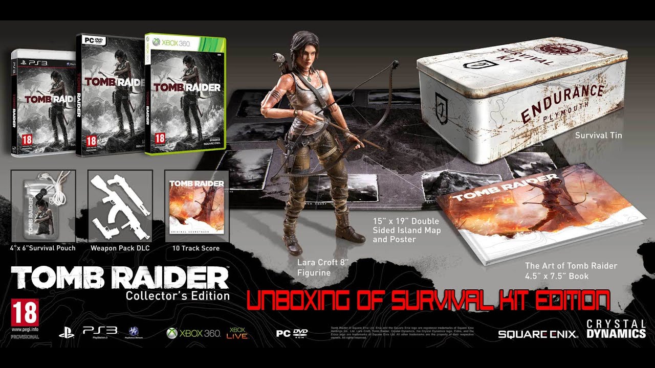 Tomb Raider Edition limitée - Survival Edition