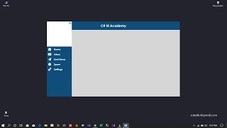 C# - Collapsible / Drawer Menu in WPF