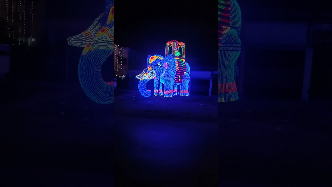 hati ,elephant, light