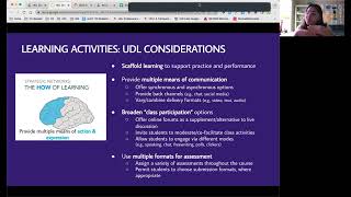 Open Discussion Good Practices on Accessibility and UDL