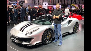 Up close and personal with the brand new ferrari 488 pista @ geneva
motorshow. follow my journey to ownership as i spec take delivery in
si...