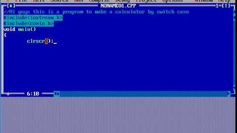 Tutorial: How to make a calculator using switch case in c++