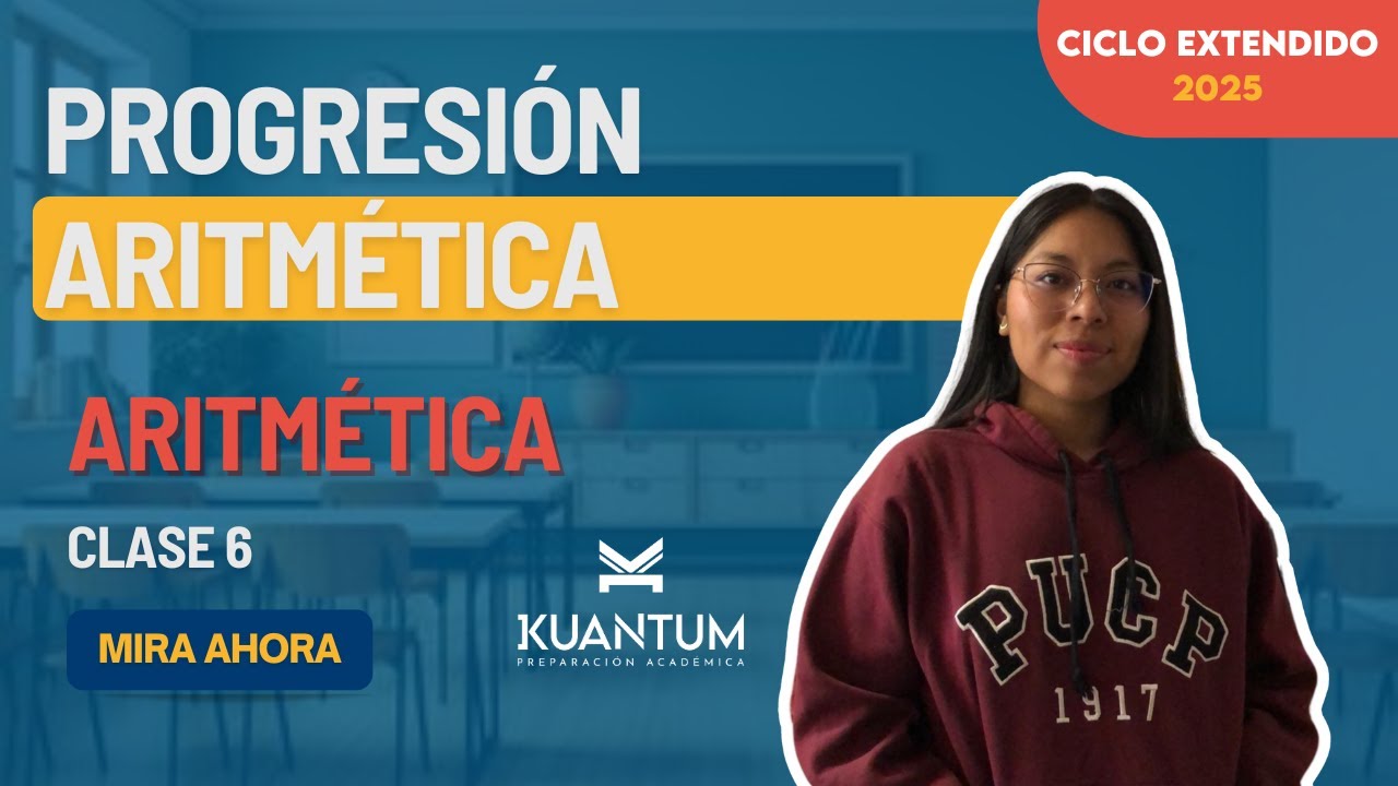 Clase 6: Progresión Aritmética. Clases gratuitas 