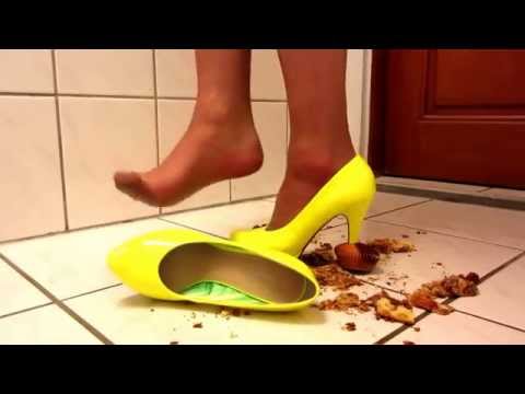 Little Cake Crush with yellow neon High Heels Full Version Exclusive