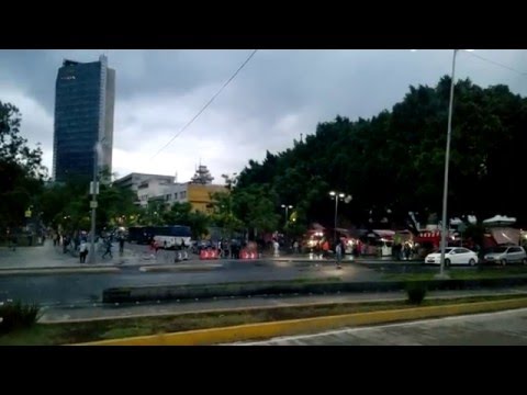 Mexico City, view from bus 4K / მეხიკო, ხედი ავტობუსიდან