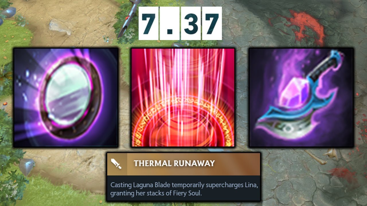 SUPER MAGIC DMG Thermal Runaway Lina + Arcane Blink 1 Shot Delete Dota 2