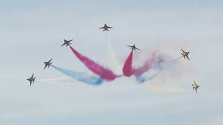 The Black Eagles - Korea Aerobatic Team display at RIAT 2022