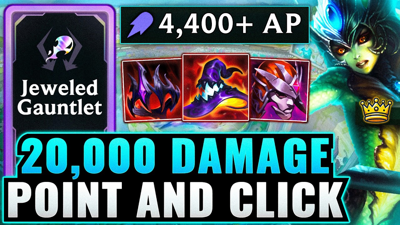 4.4k AP Nami: Instantly One Tapping With 20k Damage W - 1320% Dmg Increase | League Arena Gameplay