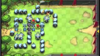 Fieldrunners Grasslands Classic Hard victory with 20 lives - (quylongchia)