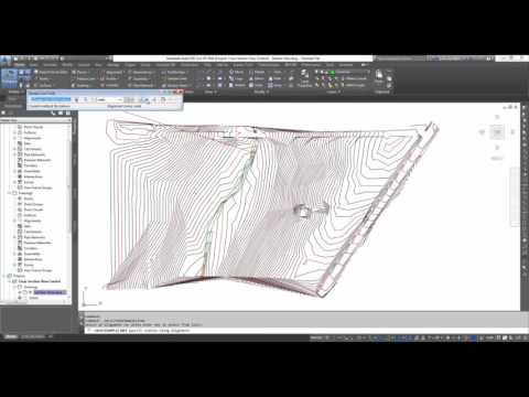 Autodesk AutoCAD Civil 3D - cross section view control video