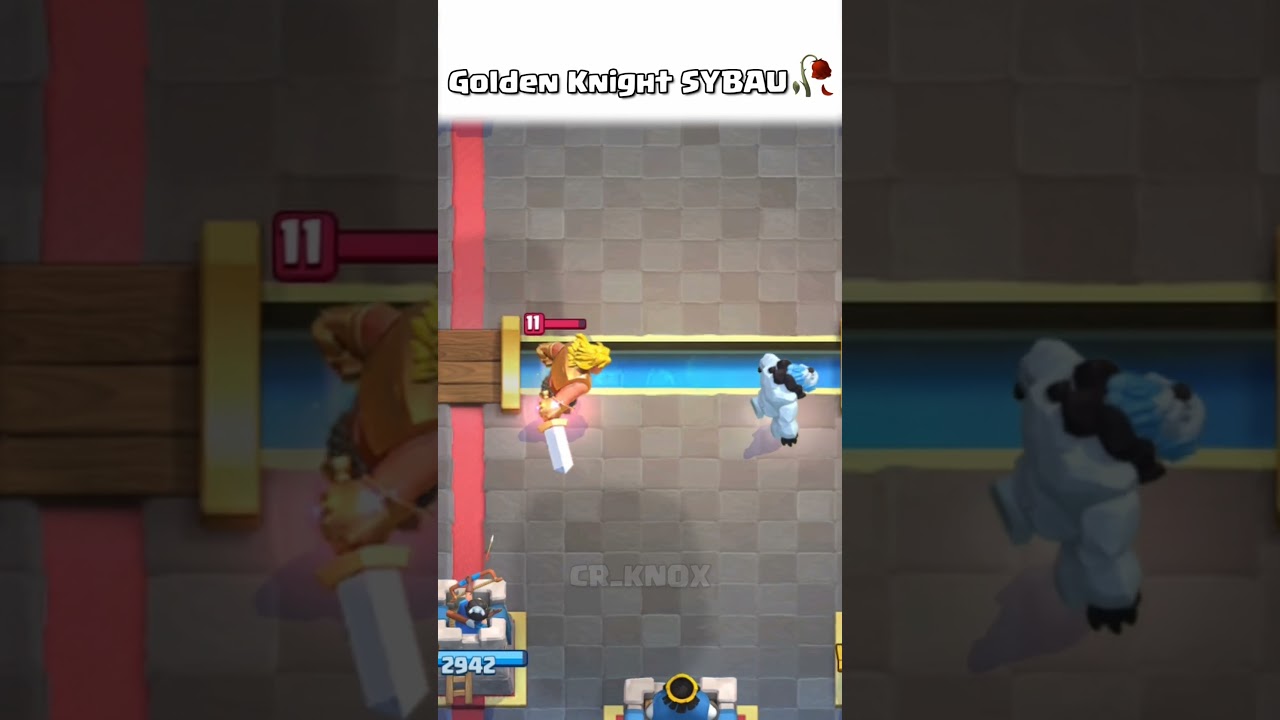 Golden Knight.. 🤫 #clashroyale