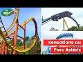 Parc astrix on fait toutes les attractions  sensations