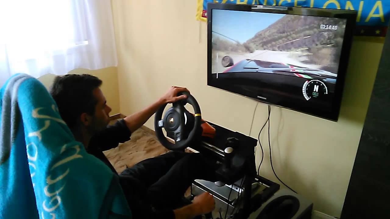 Dirt Rally, H'sP Modding HShifter, Fanatec kormány, fanatec pedál