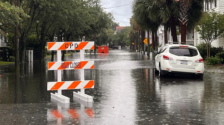 Debby causes flooding in South Carolina