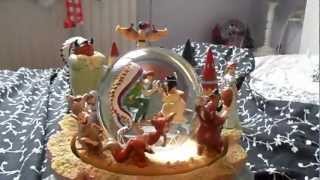 Disney Peter Pan 55Th Anniversary Snowglobe
