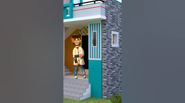 Video 11812191: talking tom cat funny