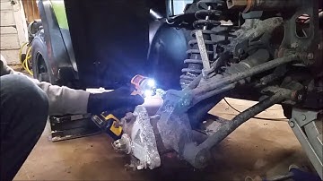 Polaris Sportsman Rear Axle removal