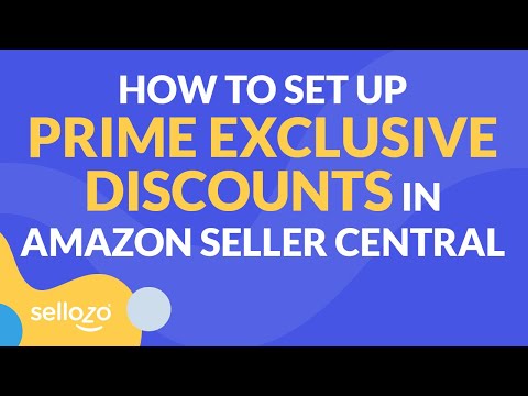 Prime Big Deal Days Discount - How to Set Up Prime Exclusive Discounts 