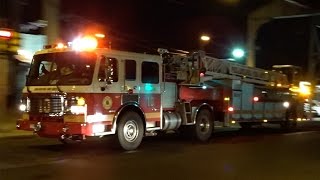 PFD Battalion 10 & Ladder 10 Responding